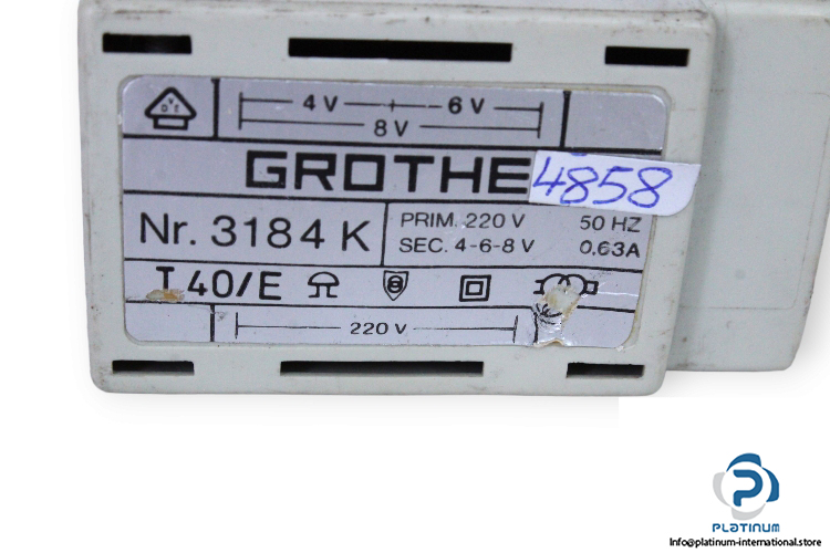 grothe-3148K-bell-transformer-used-2