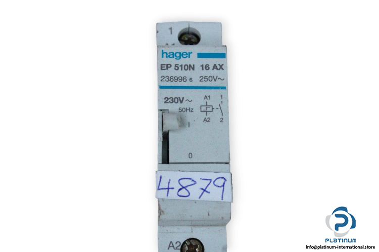hager-EP-510N-16-AX-latching-relay-(used)-1