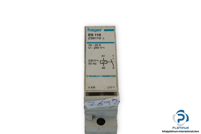 hager-ES-110-contactor-(Used)-1