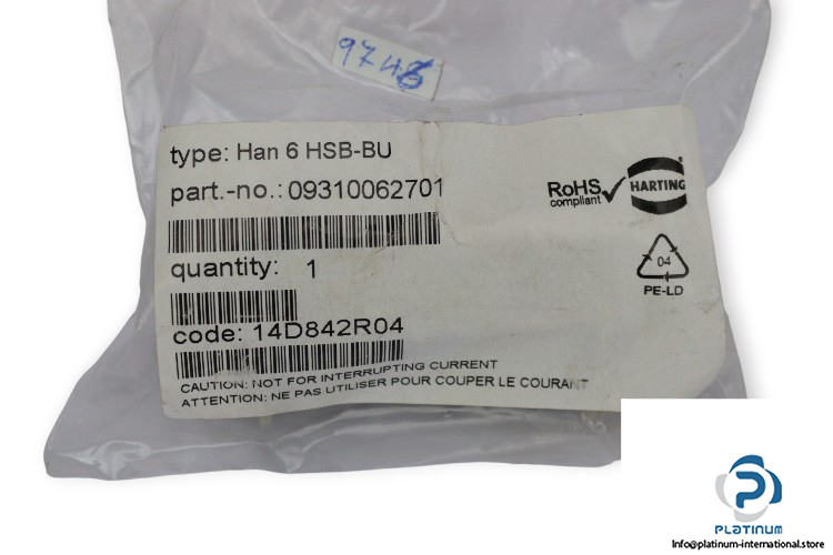 harting-Han-6-HSB-BU-connector-(New)-1