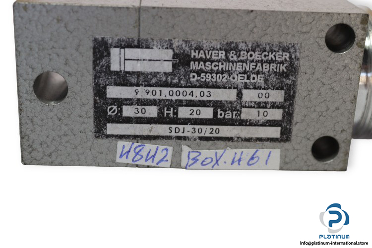 haver-boecker-SDJ-30_20-clamping-cylinder-used-2