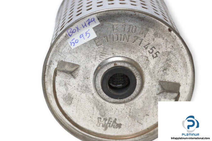 hengst-E110M-oil-filter-(used)-1