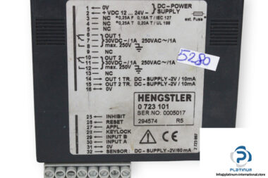 hengstler-723-variable-preset-counter-(used)