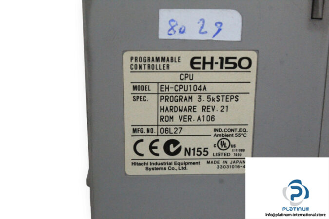 hitachi-EH-CPU104A-cpu-module-(used)-2