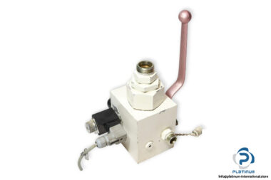 hydac-SAB32E12YT210A-safety-and-shut-off-block-valve-used