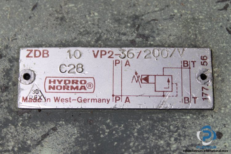 hydronorma-ZDB-10-VP2-36_200_V-pressure-relief-valve-used-2