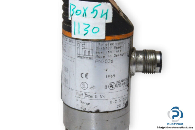 ifm-PN7026-pressure-sensor-with-display-used-5