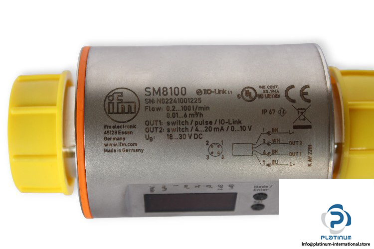 ifm-SM8100-magnetic-inductive-flow-meter-(new)-1