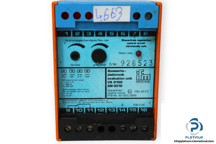 ifm-SN-0010-control-monitor -(used)-1