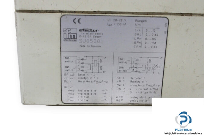 ifm-SU0500-ultrasonic-flow-meter-used-3