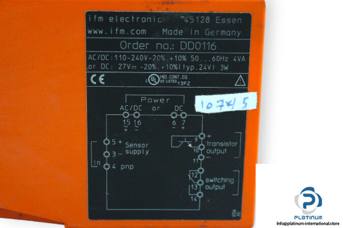 ifm-electronic-DD0116-speed-monitor-(Used)-2