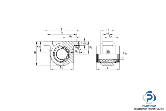 ina-KGB30-PP-AS-linear-bearing-unit-(used)-2