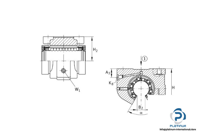 ina-KGBAO50-PP-AS-linear-bearing-unit-(used)-2