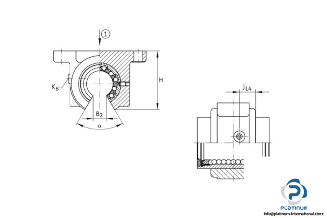 ina-KGBO25-PP-AS-linear-bearing-unit-(new)-2