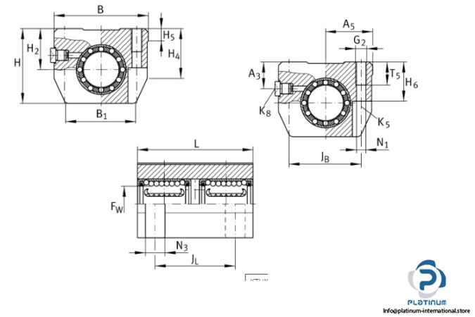 ina-KTHK40-B-PP-AS-linear-bearing-unit-(new)-2