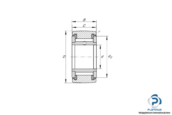 ina-NATV-40-PP-A-yoke-type-track-roller-(used)-2