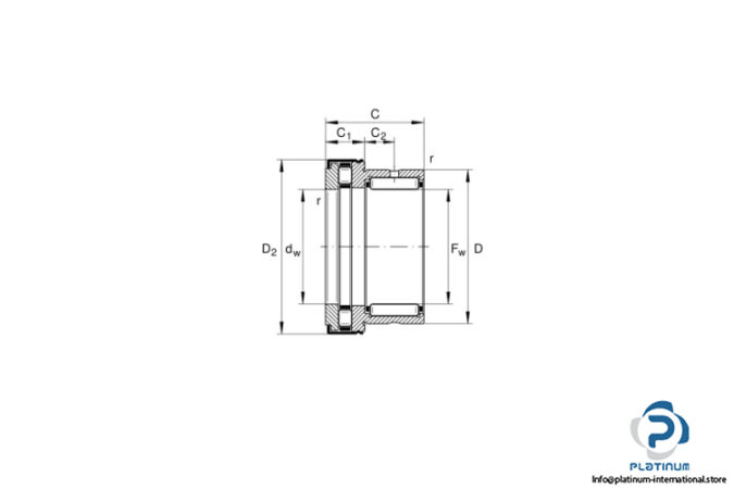 ina-NKXR25-Z-XL-needle-roller_axial-cylindrical-roller-bearing-(new)-2