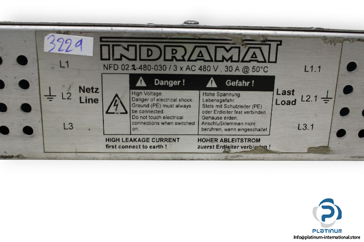 indramat-NFD-02.2-480-030-line-filter-(used)-1