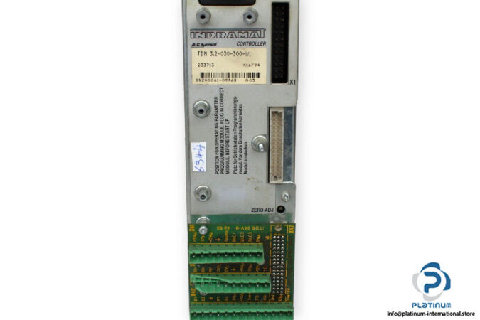 indramat-TDM-3.2-030-300-W1-servo-control-drive-(used)-2