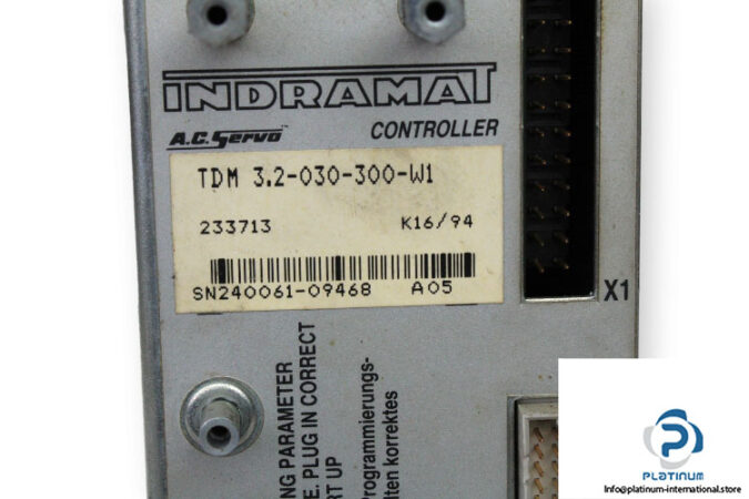 indramat-TDM-3.2-030-300-W1-servo-control-drive-(used)-3