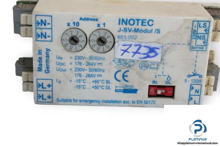 inotec-J-SV-MODULS-monitoring-unit-(used)-1