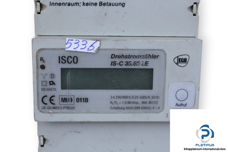 isco-IS-C35.65-LE-three-phase-meter-(used)-1