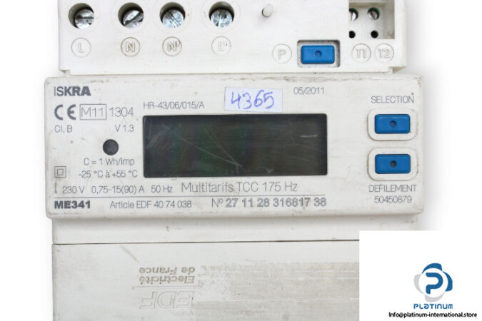 iskra-ME341-electronic-meter-(used)-1