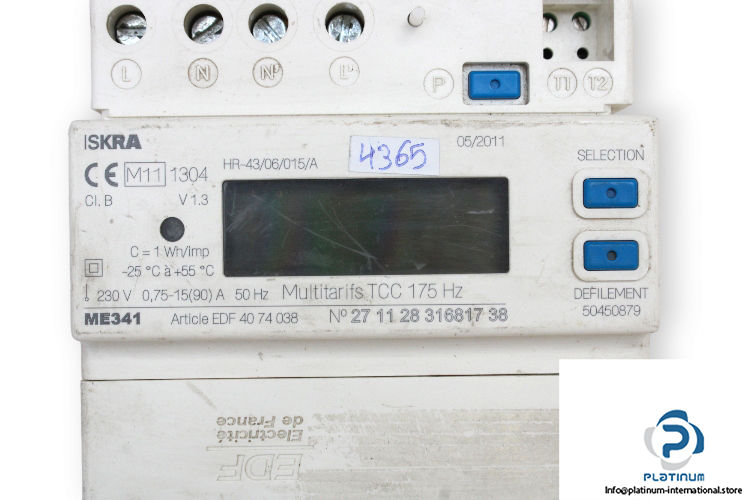 iskra-ME341-electronic-meter-(used)-1