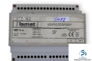 ismet-TS-50-transformer-(used)