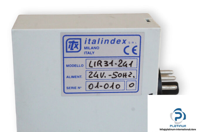 italindex-LIR-31-241-safety-relay-(used)-3