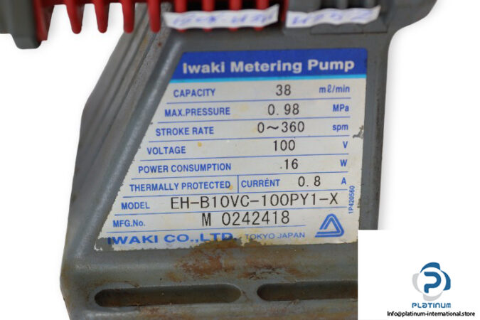 iwaki-EH-B10VC-100PY1-X-electromagnetic-metering-pump-(used)-4