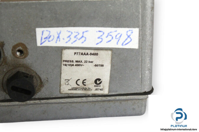 johnson-controls-P77AAA-9400-pressure-switch-(used)-2