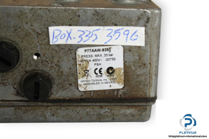 johnson-controls-P77AAW-9350-pressure-switch-(used)-2