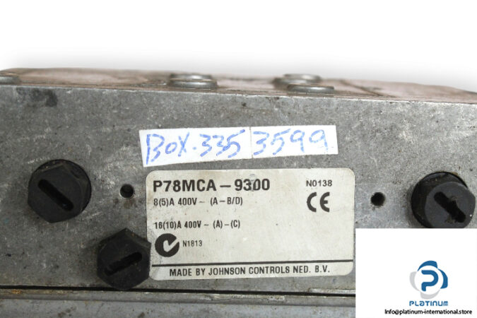 johnson-controls-P78MCA-9300-pressure-switch-(used)-2