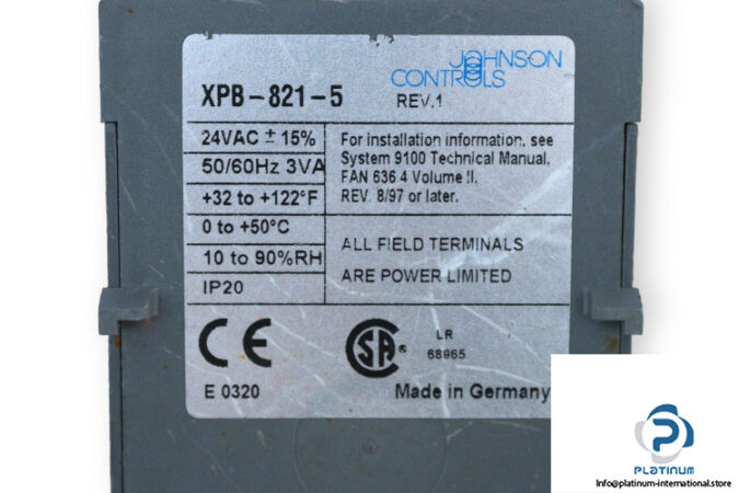 johnson-controls-XPB-821-5-expansion-module-(used)-2