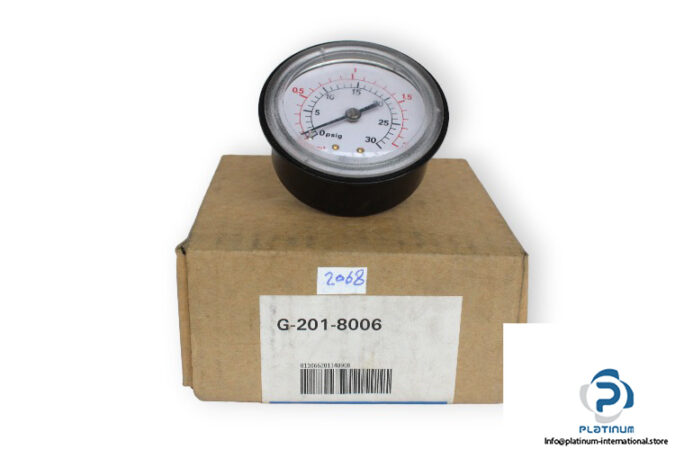 johnson-controls-g-201-8006-pressure-gauge-new