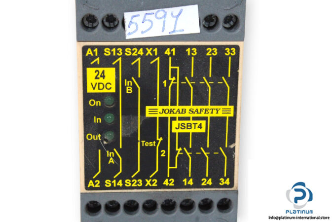 jokab-safety-JSBT4-safety-relay-used-4