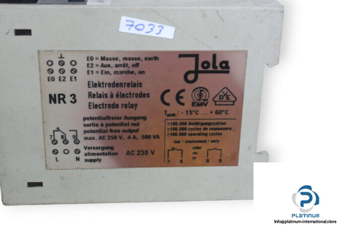 jola-NR-3-electrode-relay-(used)