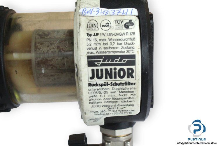 junior-JJF-11_4-DIN-DVGW-R-128-backwash-protection-filter-used-2