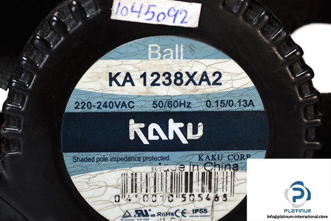 kaku-KA1238XA2-axial-fan-used-1