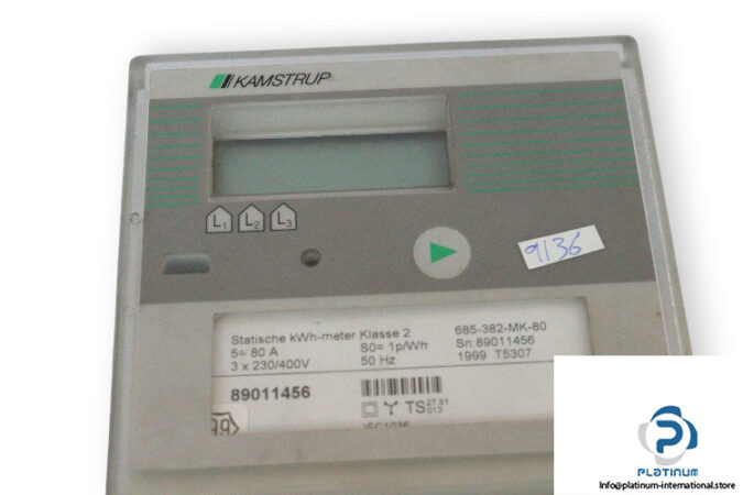 kamstrup-685-382-MK-80-static-kwh-meter-(Used)-1