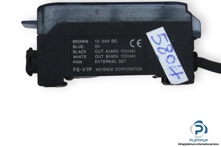 keyence-FS-V1P-fiber-amplifier-used-2