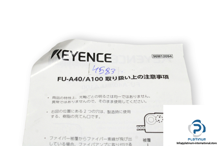 keyence-FU-A40_A100-fiber-unit-thrubeam-sensor-new-2