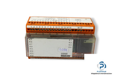kiebackpeter-sbm8-input_output-module-on-the-control-cabinet-busused