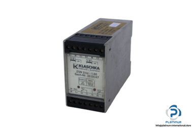 klaschka-ZSN 2_CC-1.60-safety-relay-used