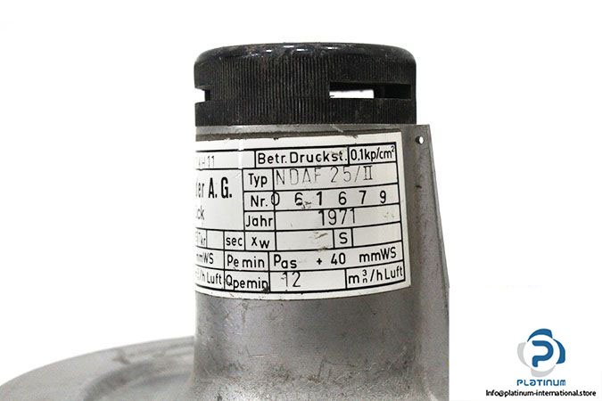 kromschroder-ndaf-25-gas-pressure-regulator-0