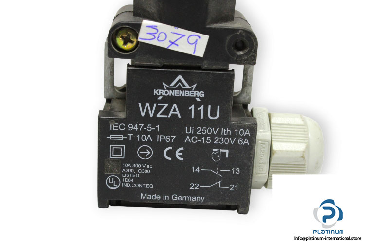 kronenberg-WZA-11U-safety-switch-(used)-1