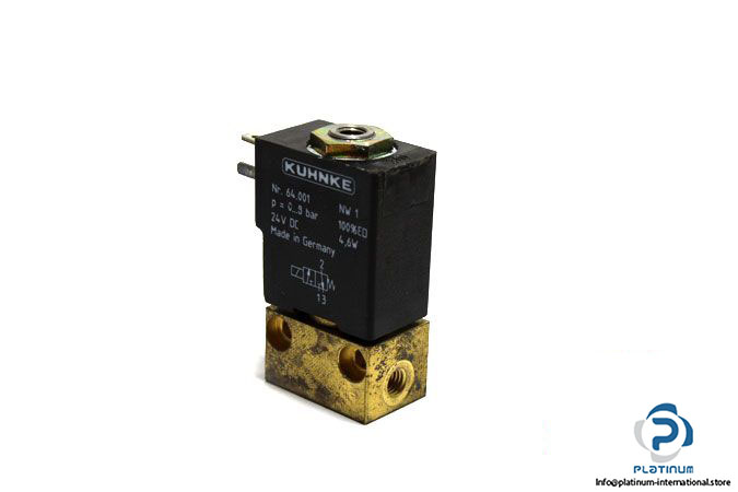 kuhnke-64-001-single-solenoid-valve-used-2
