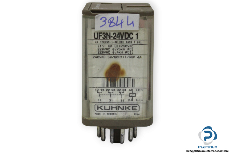 kuhnke-UF3N-24VDC1-automation-overload-relay-(used)-1