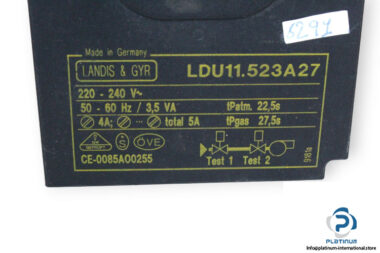 landis-gyr-LDU11.523A27-gas-valve-proving-system-used-2